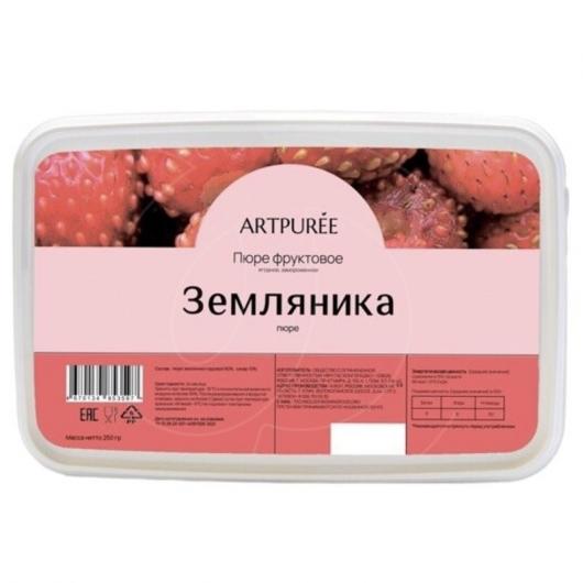 Пюре Artpuree земляника 0,25 кг замороженное